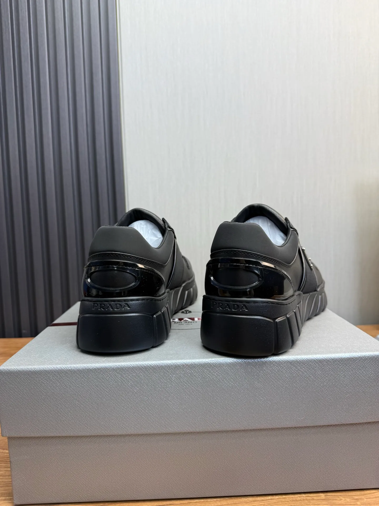 Men's shoes 560💰 [PRADA] Popular items in men's shoe counters, synchronized with the official website, 1 high-quality shipment ✔️Original cowhide + cowhide lining, 1🆚1 replica, original sole, 38-45 (45 customized, non-refundable)